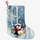 Search for penguin christmas stockings Snow