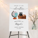 Search for travel bridal shower welcome signs Love is an adventure