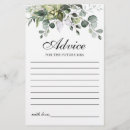 Search for floral wedding advice cards Greenery