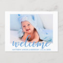 Search for welcome baby postcards Modern