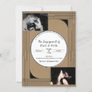 Search for retro engagement party invitations Geometric