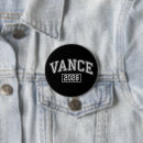 Search for president campaign buttons Politics