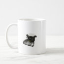 Search for communication coffee mugs typewriter