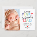 Search for first fathers day cards New father