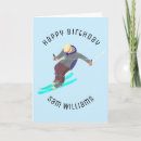 Search for skiing birthday cards Skier