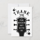 Search for guitar thank you cards Born to rock