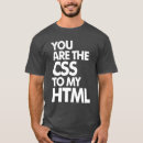 Search for css tshirts humor