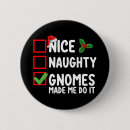 Search for gnome buttons Santa