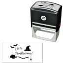 Search for happy halloween rubber stamps Witch