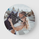 Search for wedding photo clocks White