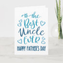 Search for uncle day cards For him