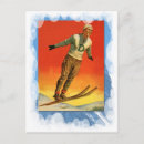 Search for vintage ski postcards Swiss