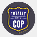 Search for police badge stickers Funny
