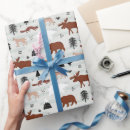 Search for wolf wrapping paper Fox