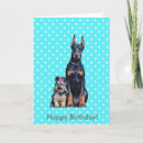 Search for doberman birthday cards Dog lovers