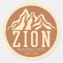 Search for zion national park stickers Hiking