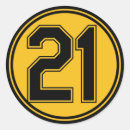 Search for number 21 stickers Sports