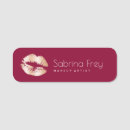 Search for red name tags Burgundy