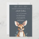 Search for kangaroo baby shower invitations Joey