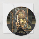 Search for steampunk invitations Cogs
