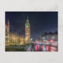 Search for london at night postcards Big ben