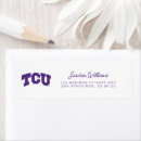 Search for tcu return address labels Texas