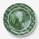 Search for pine trees paper plates Birthday