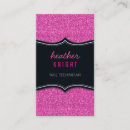 Search for glitzy business cards Trendy