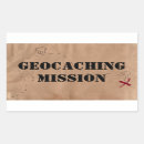 Search for geocaching stickers Treasure