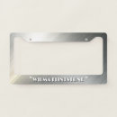 Search for chrome license plates Aluminum