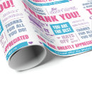 Search for thank you wrapping paper Appreciation