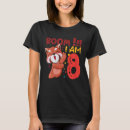 Search for panda birthday tshirts 8th