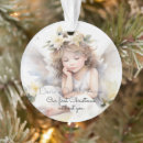Search for baby memorial ornaments Angel