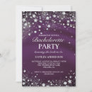 Search for glitter bachelorette party invitations Diamond