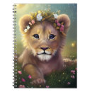 Search for fantasy notebooks Lion