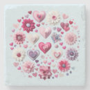 Search for valentines day coasters Pink