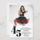 Search for 45th birthday invitations Minimalist