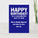Search for daughter and son in law thank you cards For him