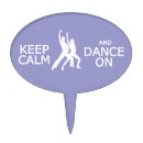 Search for dance cake toppers Keep calm