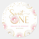 Search for donut birthday stickers Sprinkle