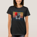 Search for funny camping tshirts Raccoon
