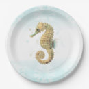 Search for seahorse paper plates Ocean