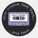 Search for cassette tape stickers Music