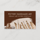 Search for ceramic business cards Handmade