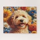 Search for goldendoodle puzzles Colorful