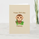 Search for funny monkey cards Girl