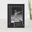 Search for baseball congratulations cards Bat