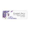 Search for floral return address labels Navy