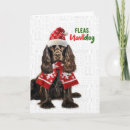 Search for cocker spaniel christmas cards Funny