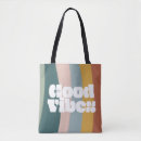 Search for good vibes tote bags cute
